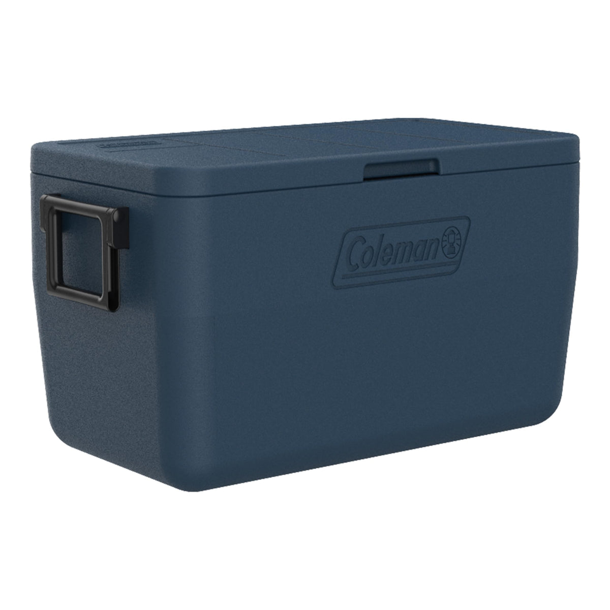 Coleman Chiller 48qt Portable Cooler with Ice Retention and 2-Way Heavy Duty Handles, Leak Resistant, Great for Camping, Concerts, Sports, and More, Sapphire