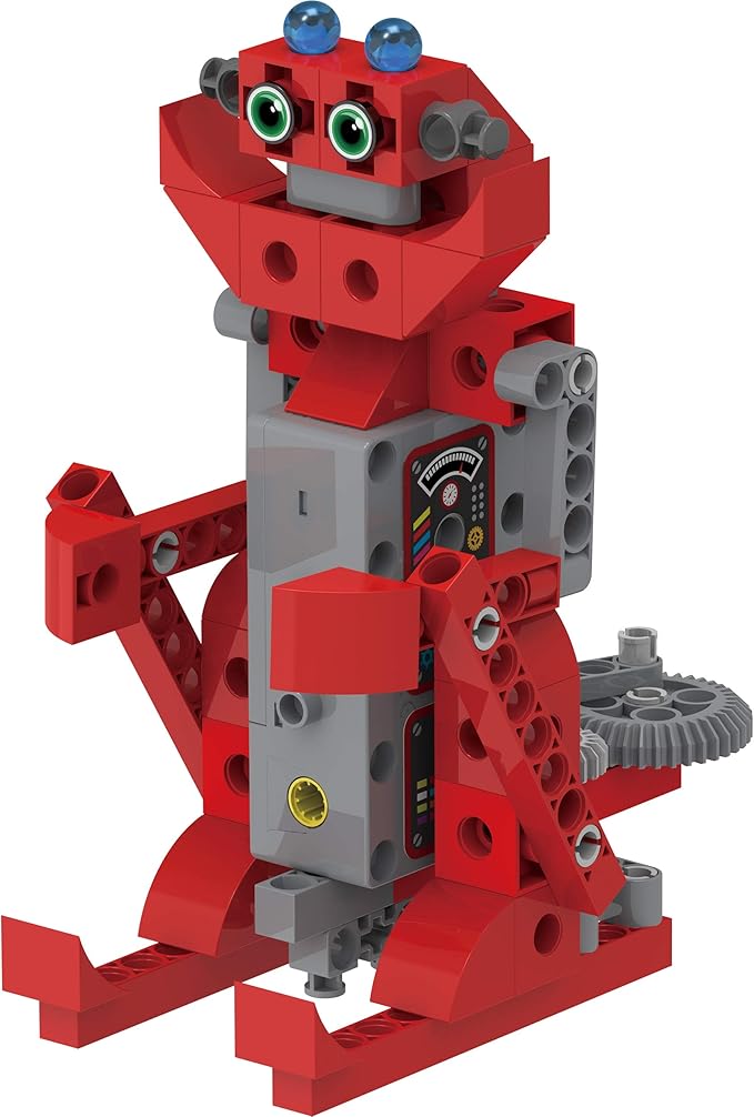 Thames & Kosmos Kids First Robot Factory: Wacky, Misfit, Rogue Robots STEM Experiment Kit | Hands-on Model Building for Young Engineers | Build 8 Motorized Robots | Play & Learn with Storybook Manual
