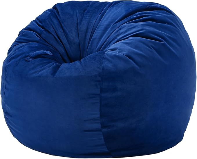Hobestluk Bean Bag Chairs 2.5FT Bean Bag Chair with Memory Foam Filled & Machine Washable Cover,Beanbag Chair, Small Bean Bag Chairs for Playroom, Living Room, Bedroom