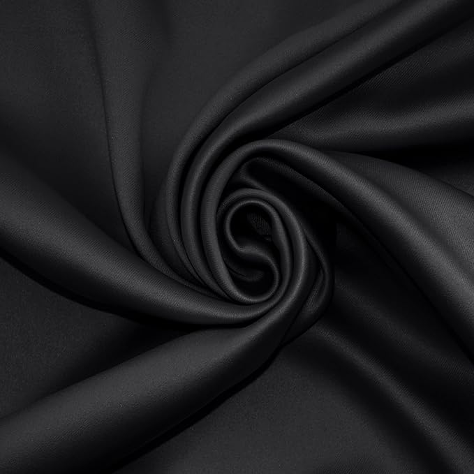 Sun Zero Nordic 2-Pack Theater Grade Noise Reducing Extreme 100% Blackout Grommet Curtain Panel Pair, 52" x 96, Coal Gray, 52" x 96"
