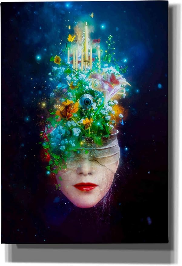Cortesi Home 'Herbal Movement' by Mario Sanchez Nevado, Canvas Wall Art, 18"x26"