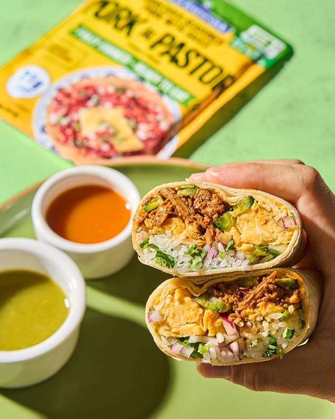Old Hacienda Pork al Pastor | 100% Shredded Seasoned Pork with Sauce | Fully Cooked & Ready to Eat | 21g Protein | No Preservatives, Artificial Flavors or Colors | BPA Free Pouch | Pack of 3-8oz