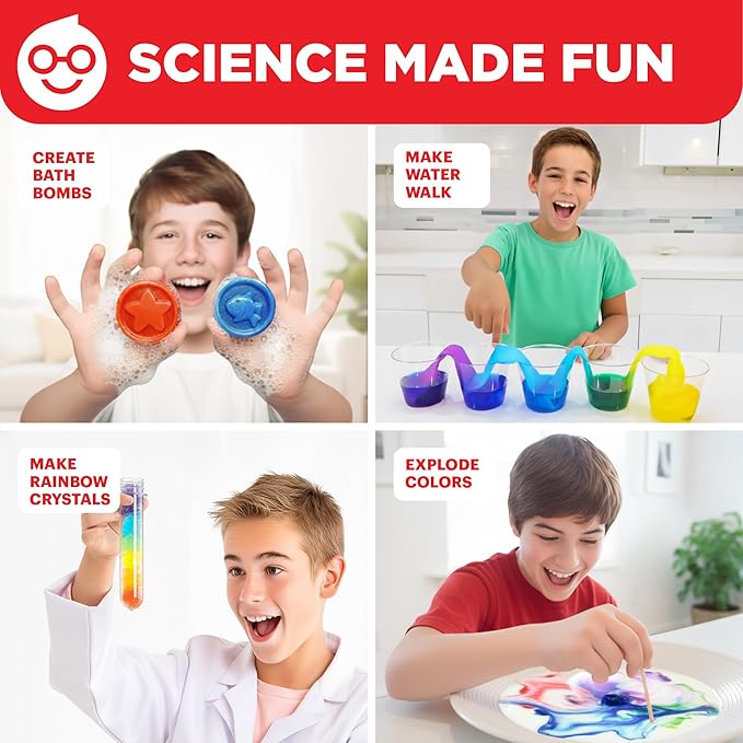 Doctor Jupiter Ultimate Science Kit, Chemistry Set for Kids Ages 8-9-10-11-12-13-14 | Birthday Gift Ideas for Boys & Girls 8+ Years Old | STEM Toy with 135+ Experiments | Learning & Educational Kits