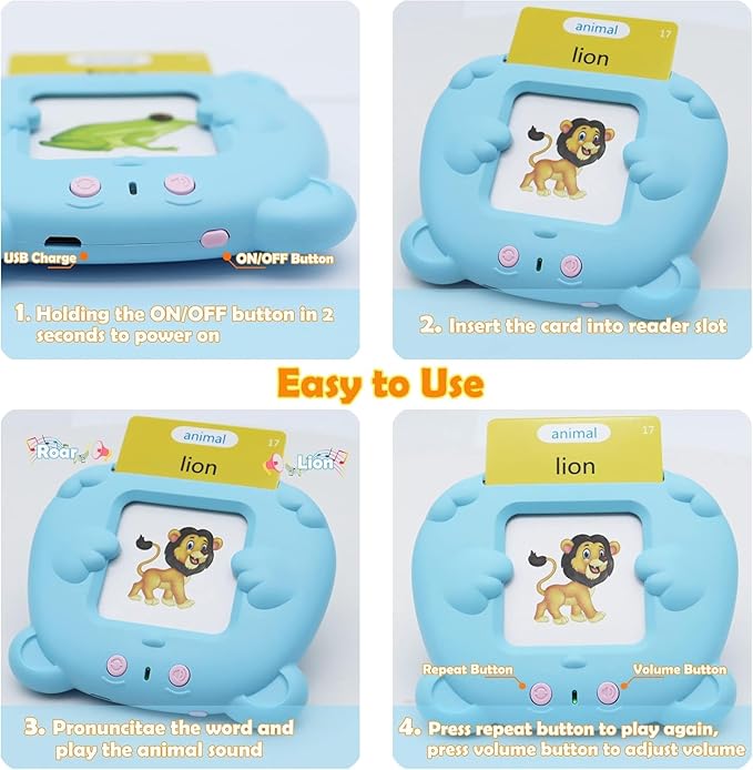 MAYAPHILOS 510 Sight Words Vietnamese and English Talking Flash Cards