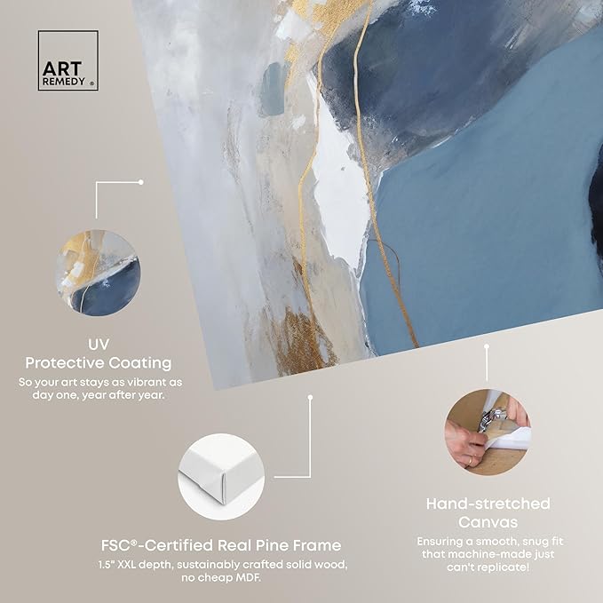 Art Remedy This Close Canvas Timeless Abstract Wall Art, Gallery Wrapped, 30" x 45"
