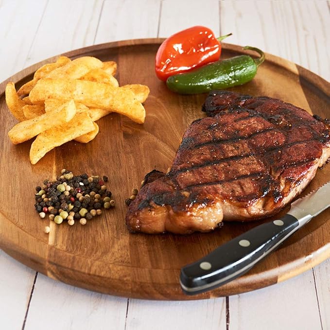 Aged Angus Filet Mignon, Top Sirloin, NY Strip, Ribeye, and Premium Ground Beef by Nebraska Star Beef - Prestige - Hand Cut and Trimmed - Steak Gift Package, Includes Signature Seasoning