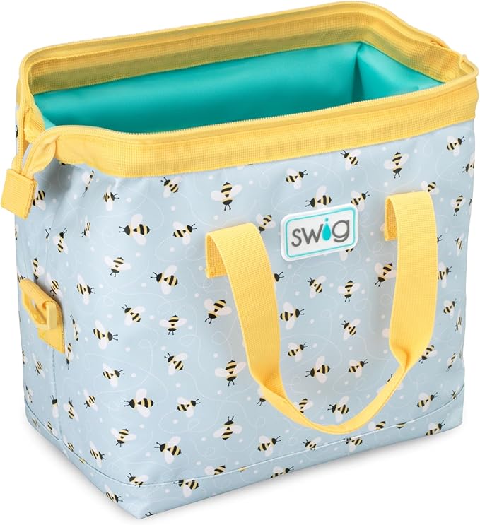 Swig Life Packi 12 Cooler Bag, Heavy-Duty, Lightweight, Insulated Cooler or Large Lunch Bag with Handle, External Pocket, & Shoulder Strap