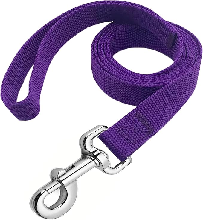 Strong Nylon Dog Leash, 4FT/ 5 FT/ 6FT Dog Leashes for Small Medium Dogs