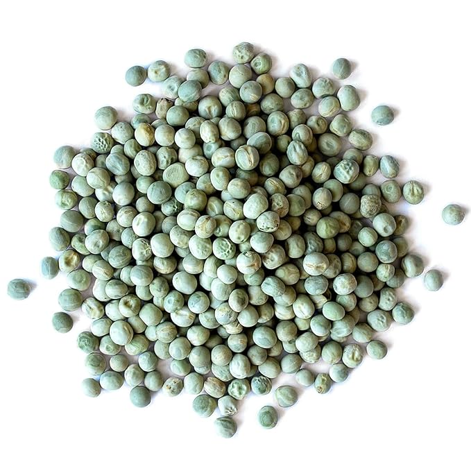 Food to Live Organic Whole Dried Green Peas, 25 Pounds – Non-GMO, Green Vatana, Sproutable, Vegan, Kosher, Bulk. Pre-Soak Needed. Rich in Protein, Fiber. Great for Green Curry, Stews, Salads, Pea Soup