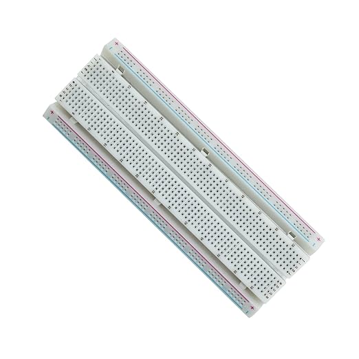 4PCS Breadboards Kit Include 2PCS 830 Point 2PCS 400 Point Solderless Breadboards for Proto Shield Distribution Connecting Blocks