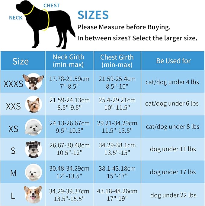 AIITLE XXS Dog Harness & Leash Set - Breathable Reflective No-Choke Small Dog Harness for Teacup Puppies, Indoor/Outdoor Use - Boston Terrier, Maltese, Chihuahua (Orange, XXS)