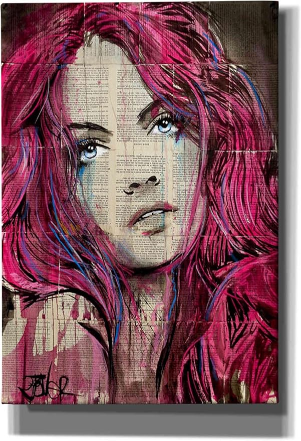 Epic Graffiti 'Incinerate' by Loui Jover, Canvas Wall Art, 18"x26"