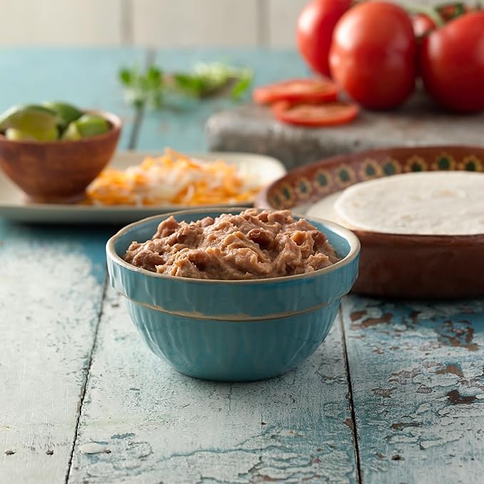 Old El Paso Traditional Canned Refried Beans, 1 Can, 16 oz (Pack of 12)