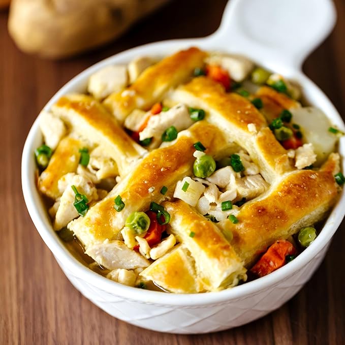Augason Farms Cooked Freeze Dried White Meat Chicken Dices Can, Emergency Food Supply, Everyday Meals, 15 Servings