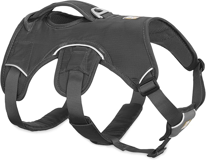 Ruffwear, Web Master, Multi-Use Support Dog Harness, Hiking and Trail Running, Service and Working, Everyday Wear, Twilight Gray, Large/X-Large