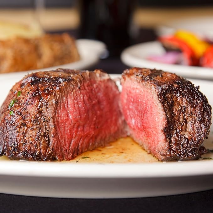 Today Gourmet Foods of NC - Angus Beef Steak Sampler (4-8oz Filet Mignon, 4-12oz NY Strips, 4-12oz Ribeyes) (American USDA Prime)