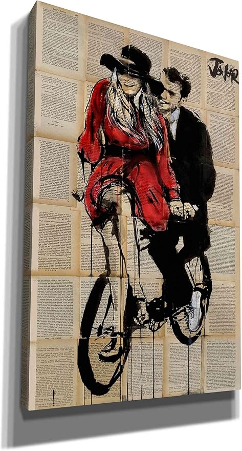 Epic Graffiti 'Days In Bliss' by Loui Jover, Canvas Wall Art, 26"x40"