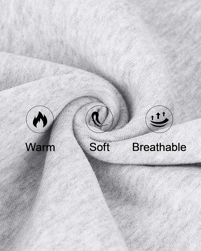 XPUDAC Matching Hoodie for Dogs and Humans Fleece Sweatshirt Soft Warm Pet Hoodie Sweater for Large Small Medium Dog and Owner Matching Clothes Cold Weather, Grey, Large