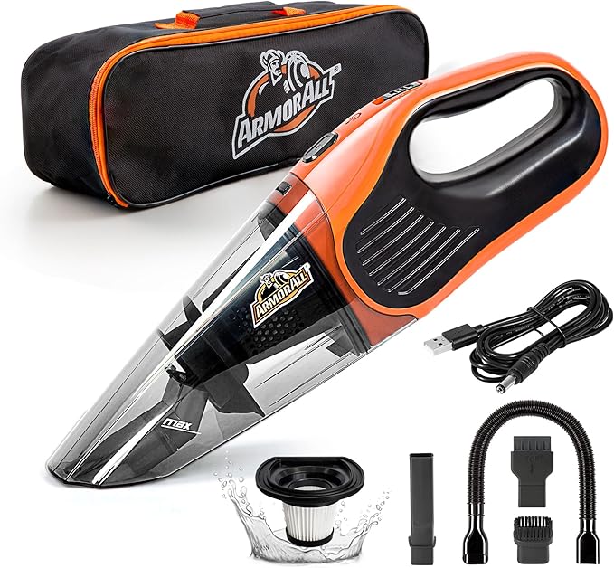 Armor All AA07V1 0902 Handheld Car Vac, Orange