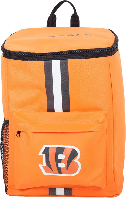 Cooler Backpack – Portable Soft Sided Ice Chest – Insulated Bag Holds 36 Cans - Football Gear – Show Your Team Spirit with Officially Licensed Fan Gear