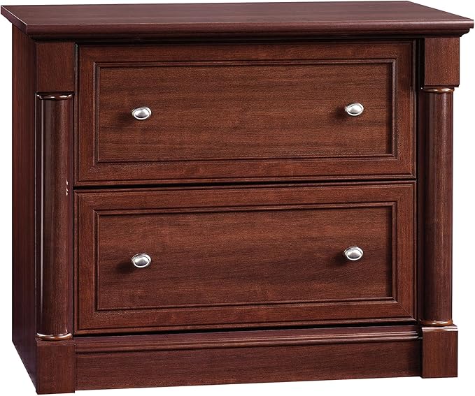 Sauder Palladia Lateral File, L: 36.81" x W: 22.01" x H: 29.62", Select Cherry