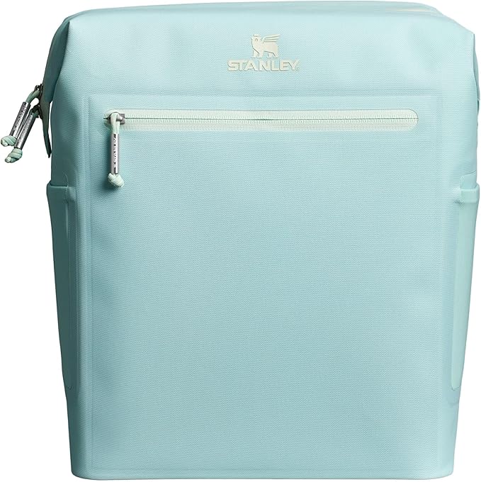 Stanley All Day Madeleine Backpack Soft Cooler 20 Can Cooler with Handle and Shoulder Straps Insulated Travel Bag with Zipper BPA-Free