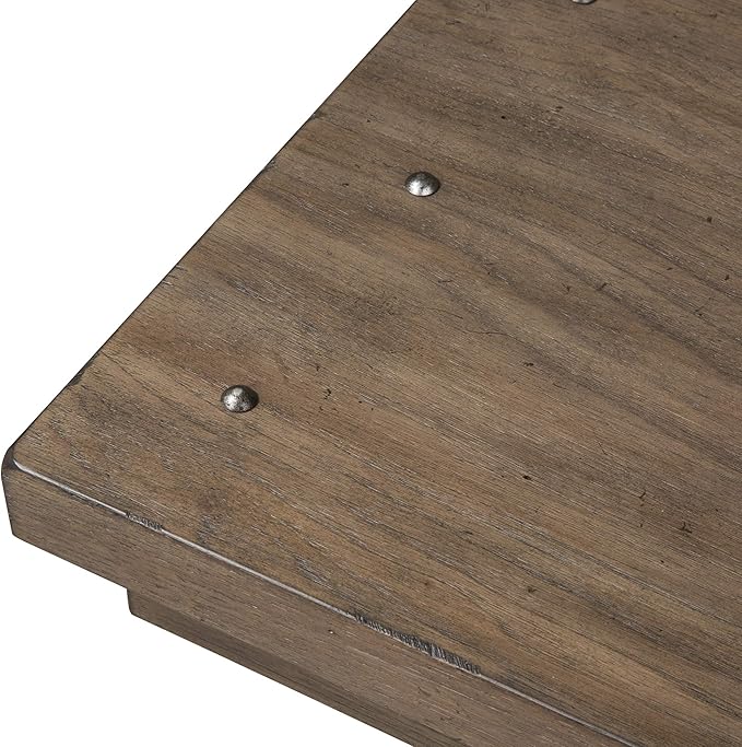 Liberty Furniture Industries Sonoma Road Rectangular Cocktail Table, W52 x D26 x H18, Light Brown
