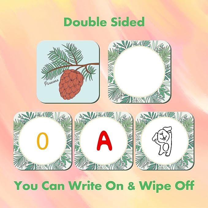 Memory Matching Game, 72 PCS Grow A Garden Matching Cards for Toddlers 36 Designs Memory Cards Educational Toys for Preschool 4 5 6 Years Old