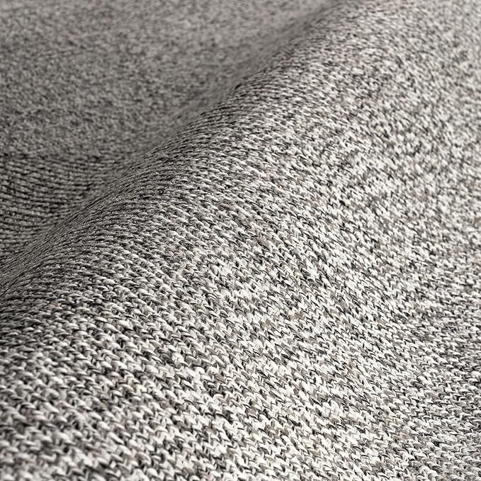 nuLOOM 2' x 12' Solid Hand Braided Indoor/Outdoor Area Rug, Pet-Friendly, High Traffic, Weather Resistant, for Patio, Balcony, Bedroom, Living, Dining Room, Wynn Salt and Pepper