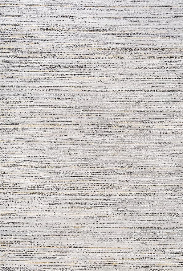 JONATHAN Y Loom Strie' Gray/Black Indoor Area Rug 4X6 ft, Modern for Living Room, Bedroom, Kitchen, Office, Easy-Cleaning, High Traffic, Pet-Friendly, Non-Shedding SOR200A-4
